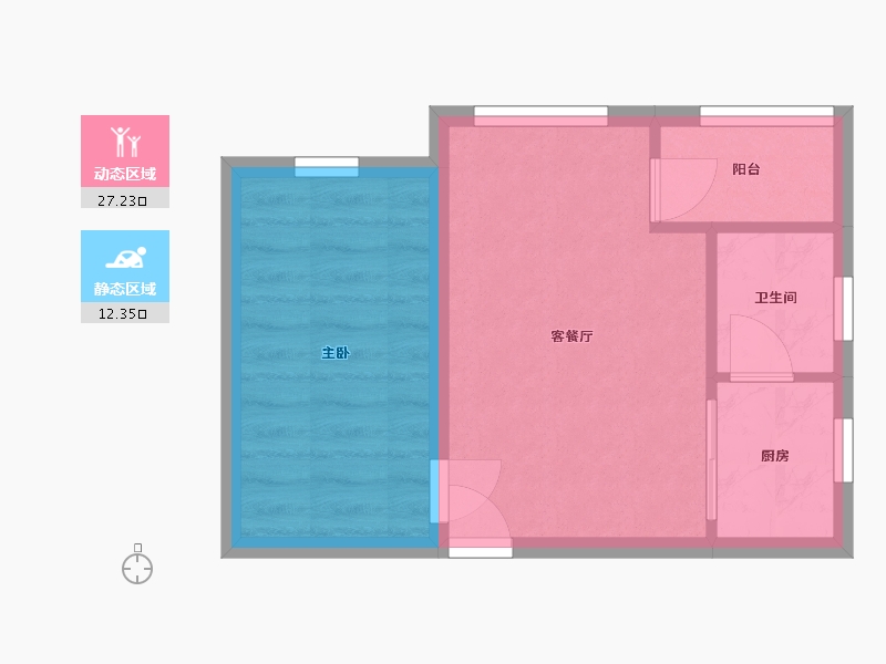 广东省-深圳市-南海大厦-35.13-户型库-动静分区