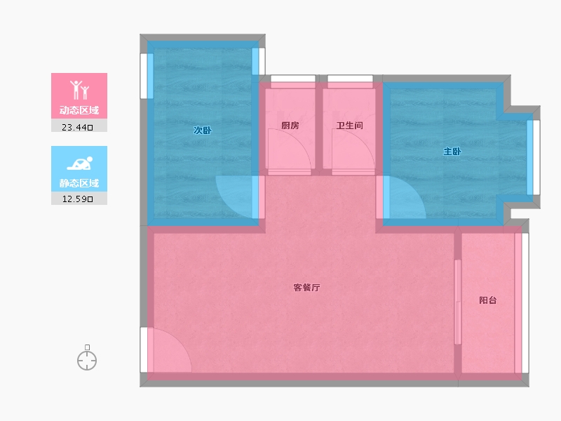 广东省-深圳市-华清园安业花园-31.10-户型库-动静分区