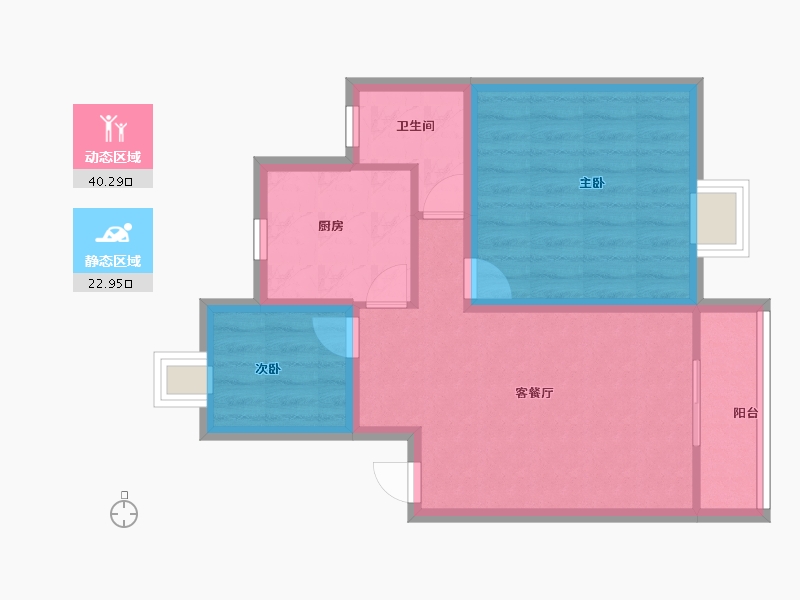 广东省-深圳市-马家龙方卉园-56.00-户型库-动静分区