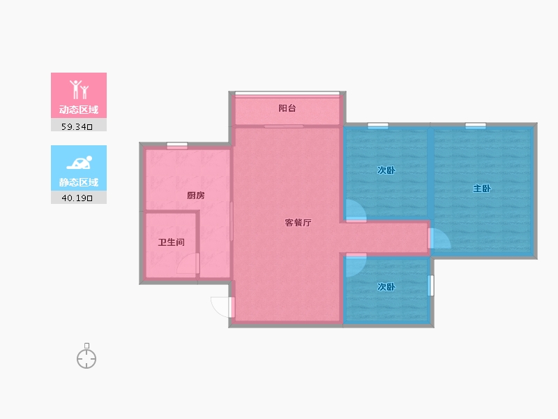 广东省-深圳市-龙泰轩-89.44-户型库-动静分区