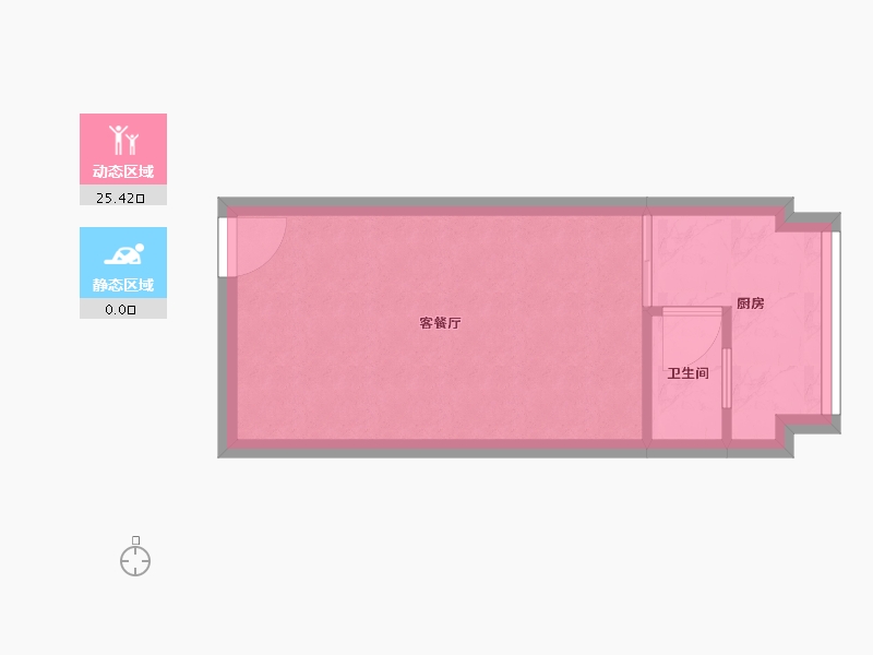 广东省-深圳市-深意公寓-22.54-户型库-动静分区