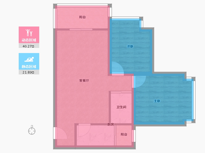 广东省-深圳市-前海金岸-55.25-户型库-动静分区