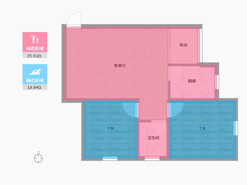 广东省-深圳市-汇宾广场-49.17-户型库-动静分区