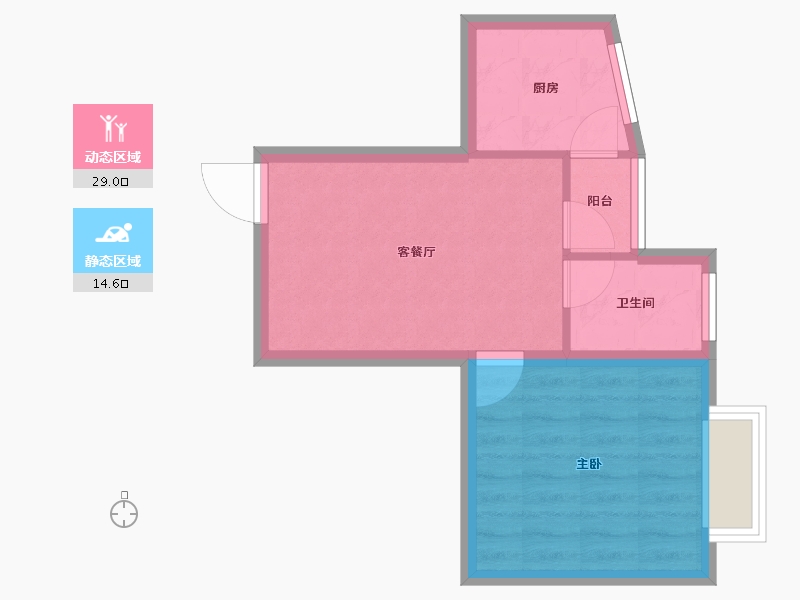 广东省-深圳市-中润大厦-38.72-户型库-动静分区