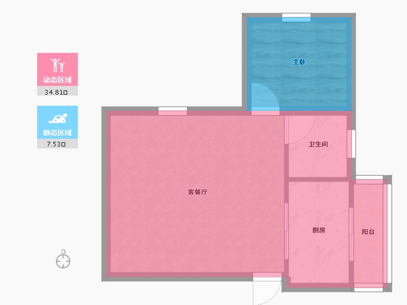 广东省-深圳市-海岸明珠-37.92-户型库-动静分区