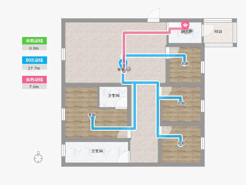 广东省-深圳市-国香清林郡-78.02-户型库-动静线