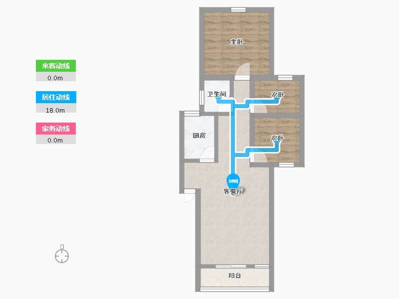 广东省-深圳市-御海新苑-56.00-户型库-动静线