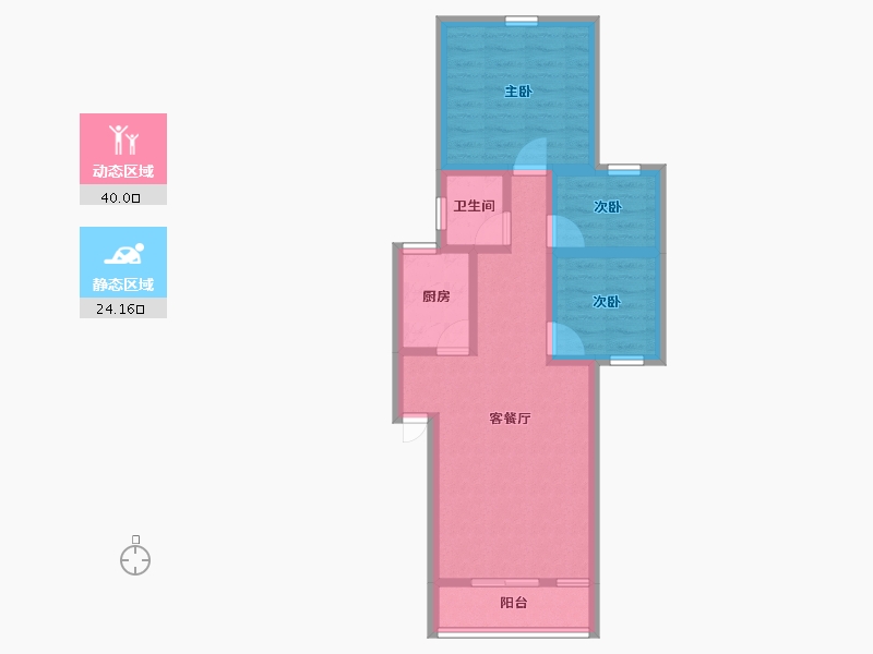 广东省-深圳市-御海新苑-56.00-户型库-动静分区