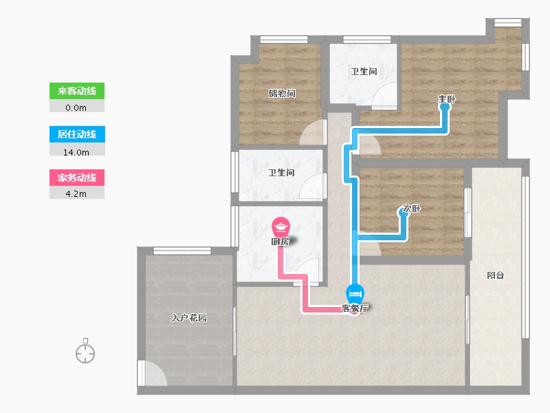 广东省-深圳市-宏发领域-94.68-户型库-动静线