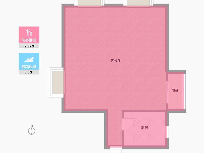 广东省-深圳市-海典居-54.85-户型库-动静分区