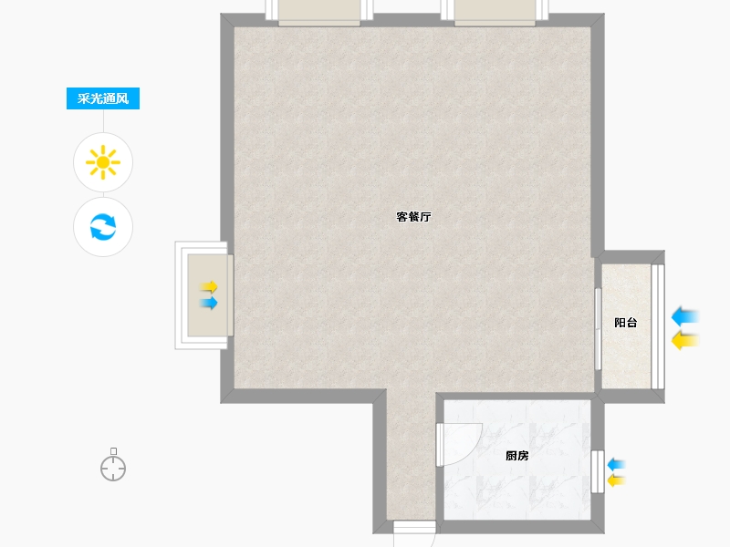 广东省-深圳市-海典居-54.85-户型库-采光通风