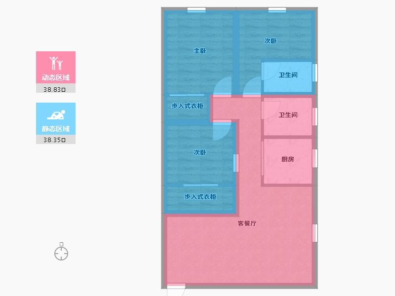 广东省-深圳市-麒麟苑-68.09-户型库-动静分区