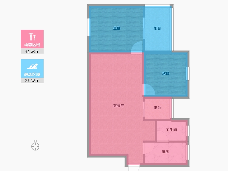 广东省-深圳市-时代骄子大厦-60.24-户型库-动静分区