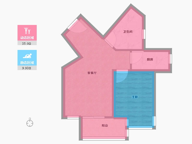 广东省-深圳市-君逸世家花园-39.32-户型库-动静分区