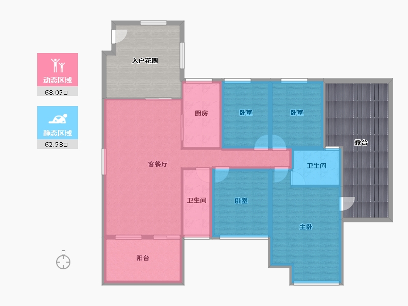 广东省-深圳市-宏发领域-157.01-户型库-动静分区