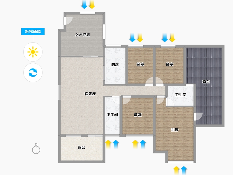 广东省-深圳市-宏发领域-157.01-户型库-采光通风