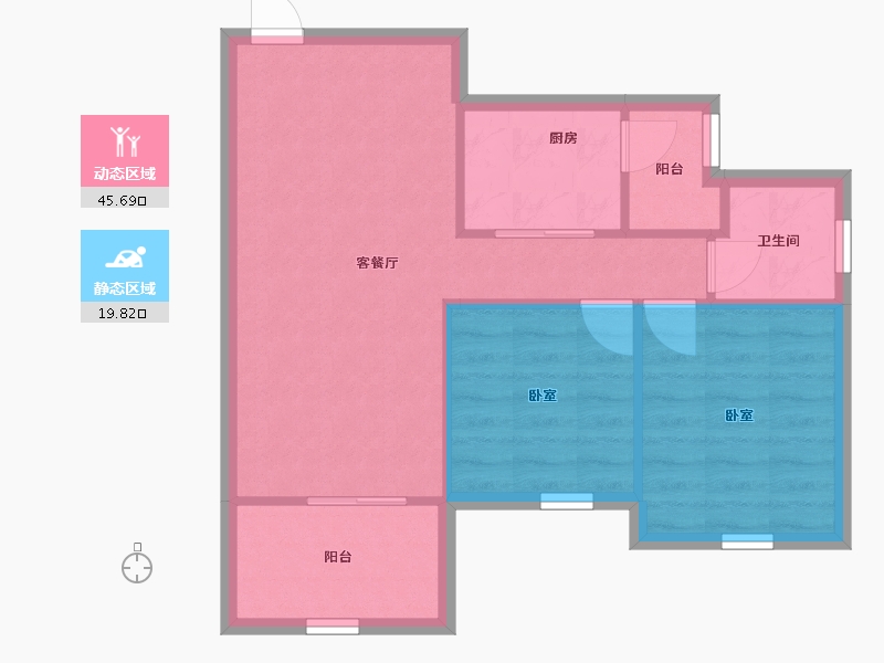 广东省-深圳市-合正汇一城-59.14-户型库-动静分区