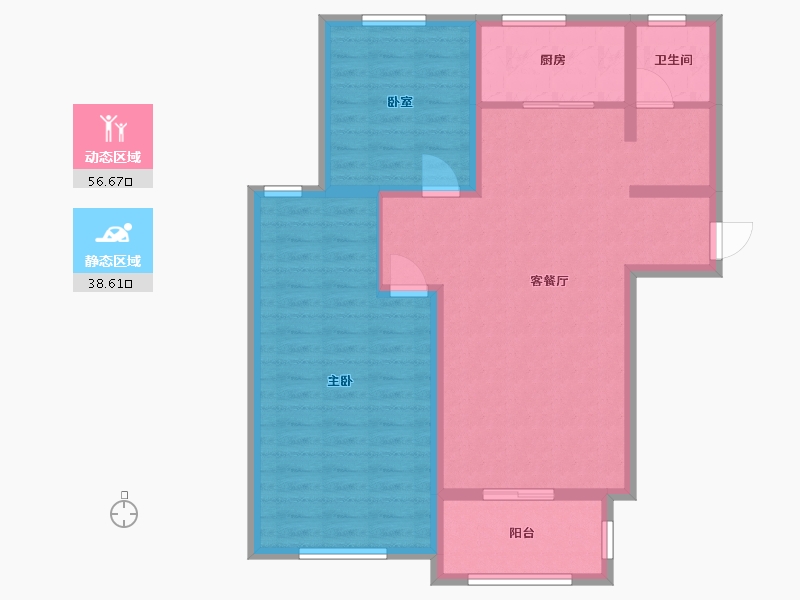 河南省-许昌市-恒达阳光城-99.20-户型库-动静分区