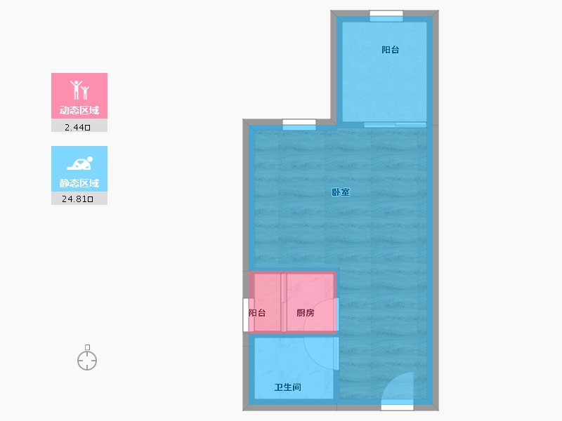 广东省-深圳市-宝田雅苑-24.00-户型库-动静分区