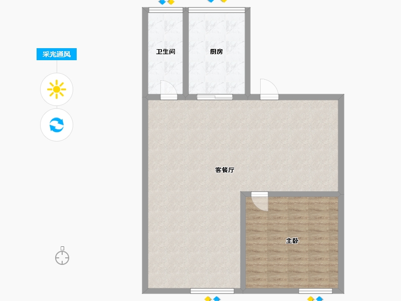 内蒙古自治区-赤峰市-龙达三期-94.40-户型库-采光通风