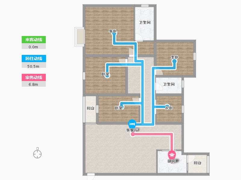 广东省-深圳市-中粮鸿云-154.92-户型库-动静线