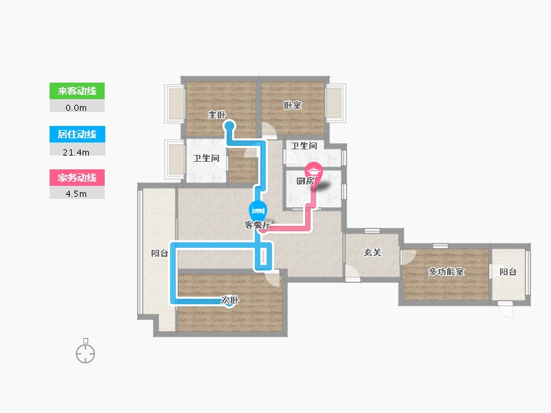 广东省-深圳市-华丰前海湾(一期)-121.19-户型库-动静线