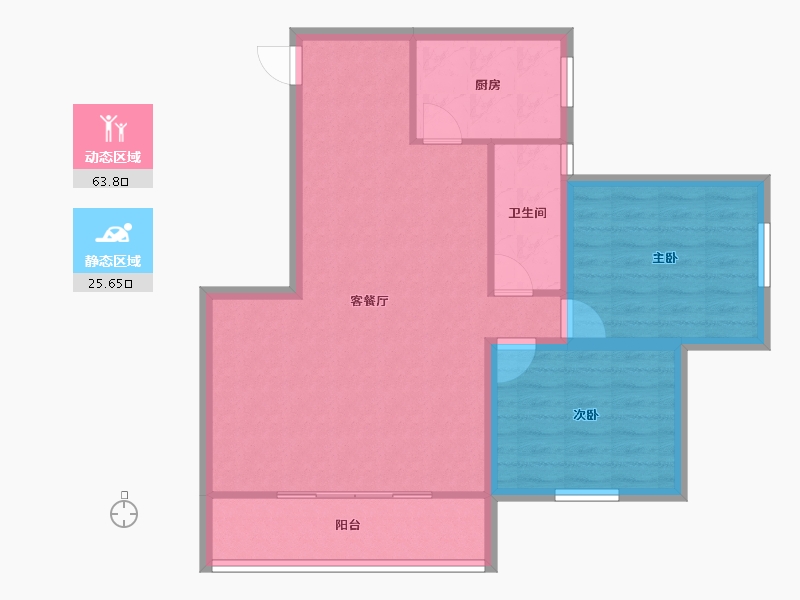 广东省-深圳市-禾田世居-81.11-户型库-动静分区