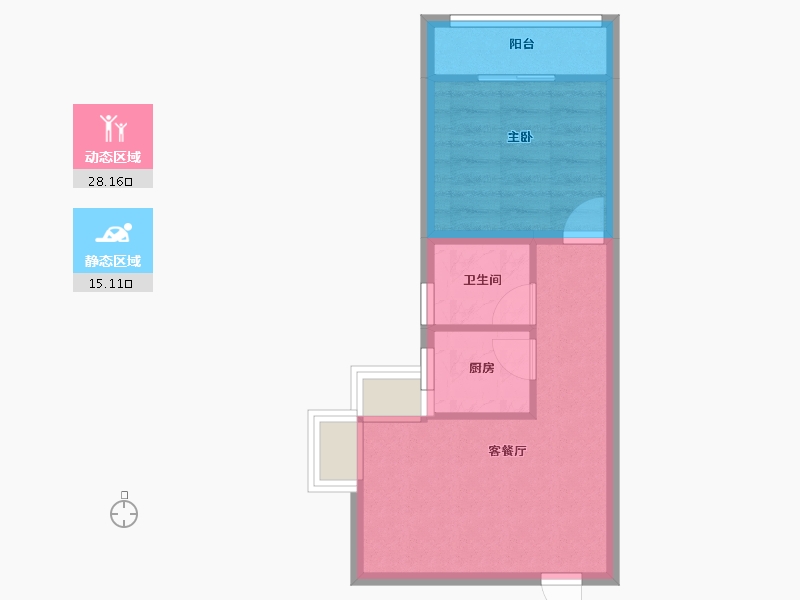 广东省-深圳市-天琴阁-38.25-户型库-动静分区