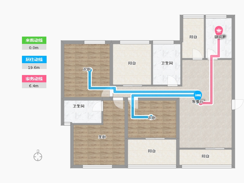 广东省-深圳市-中粮鸿云-120.90-户型库-动静线