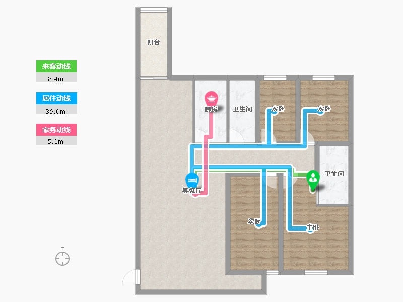 广东省-深圳市-中粮鸿云-115.62-户型库-动静线