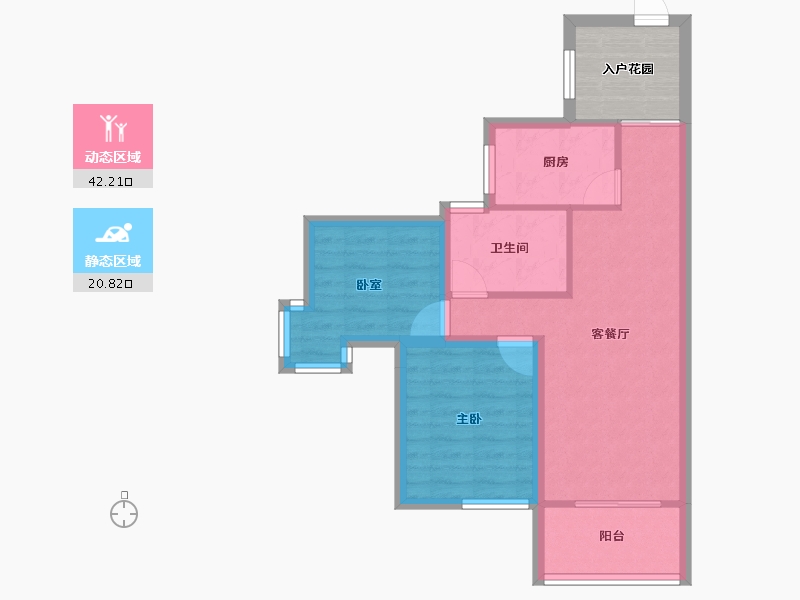 广东省-深圳市-名居绿海名居-61.03-户型库-动静分区