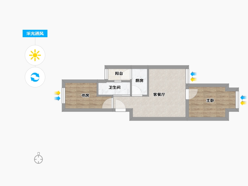 广东省-深圳市-玉湖湾-33.11-户型库-采光通风