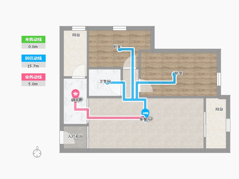 广东省-深圳市-合正汇一城-58.44-户型库-动静线