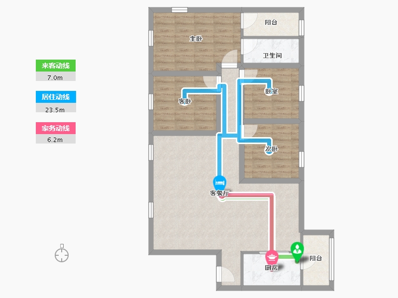 广东省-深圳市-东江豪苑-92.32-户型库-动静线