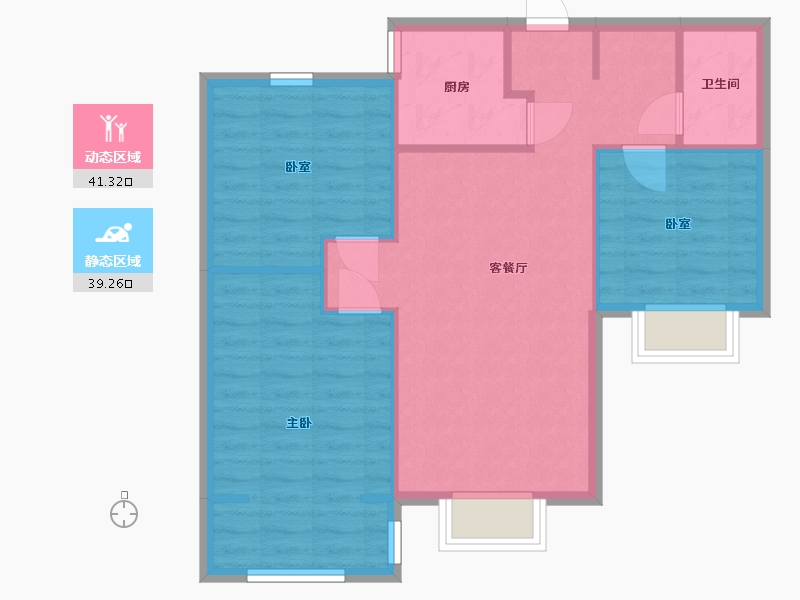 山西省-太原市-泰瑞城-78.00-户型库-动静分区