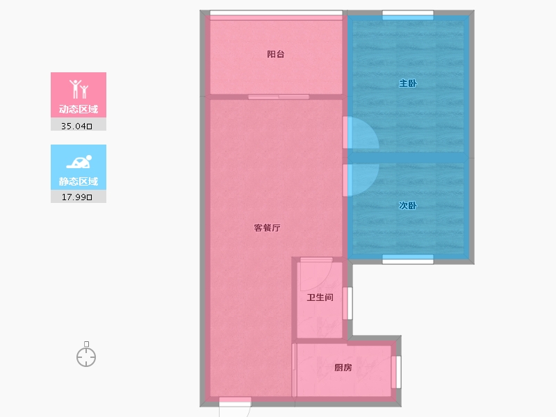 广东省-深圳市-横岗花半里-46.88-户型库-动静分区