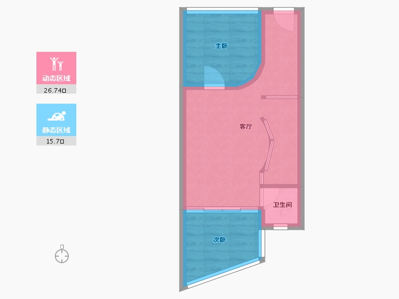 广东省-深圳市-紫薇花园-37.32-户型库-动静分区