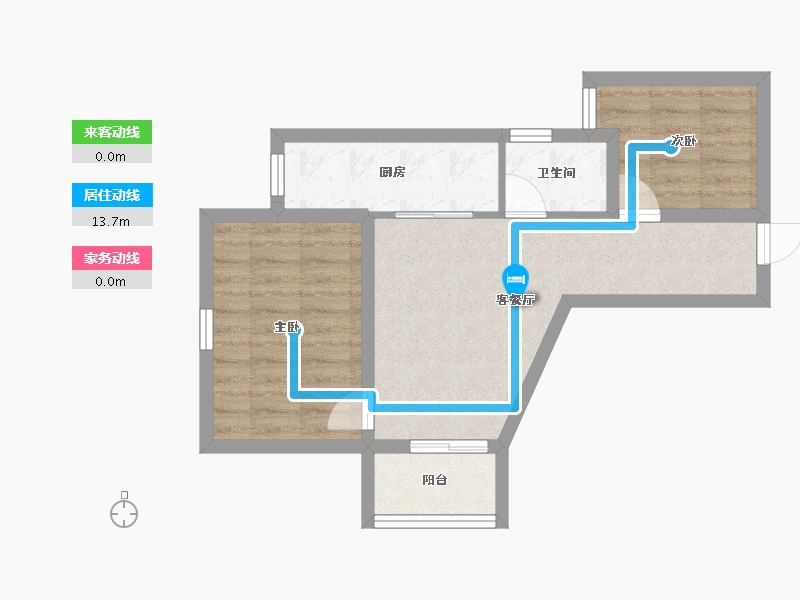 广东省-深圳市-裕宝大厦-49.84-户型库-动静线