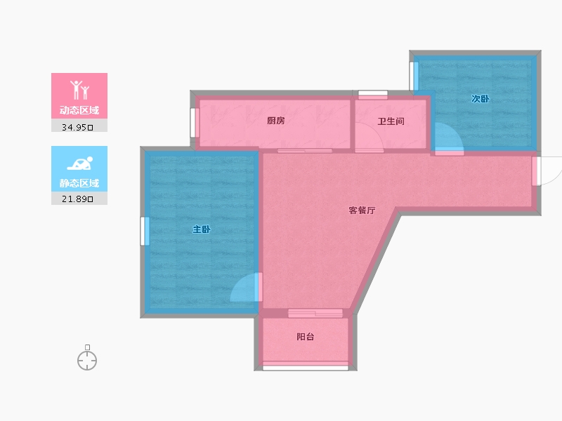 广东省-深圳市-裕宝大厦-49.84-户型库-动静分区