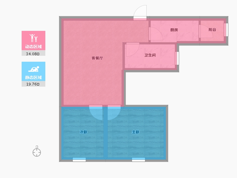 广东省-深圳市-颐安都会中央二期-47.39-户型库-动静分区