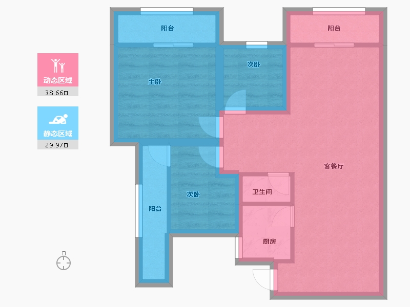 广东省-深圳市-风临洲-59.99-户型库-动静分区