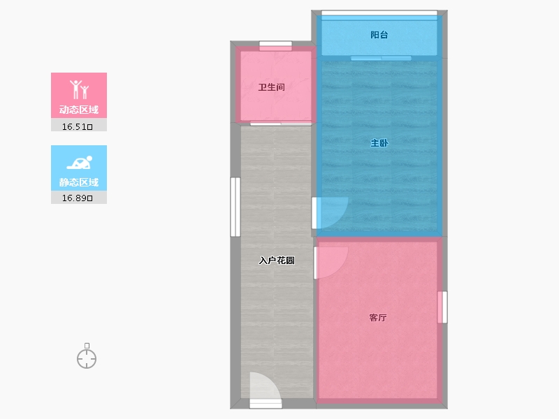 广东省-深圳市-紫薇花园-41.76-户型库-动静分区