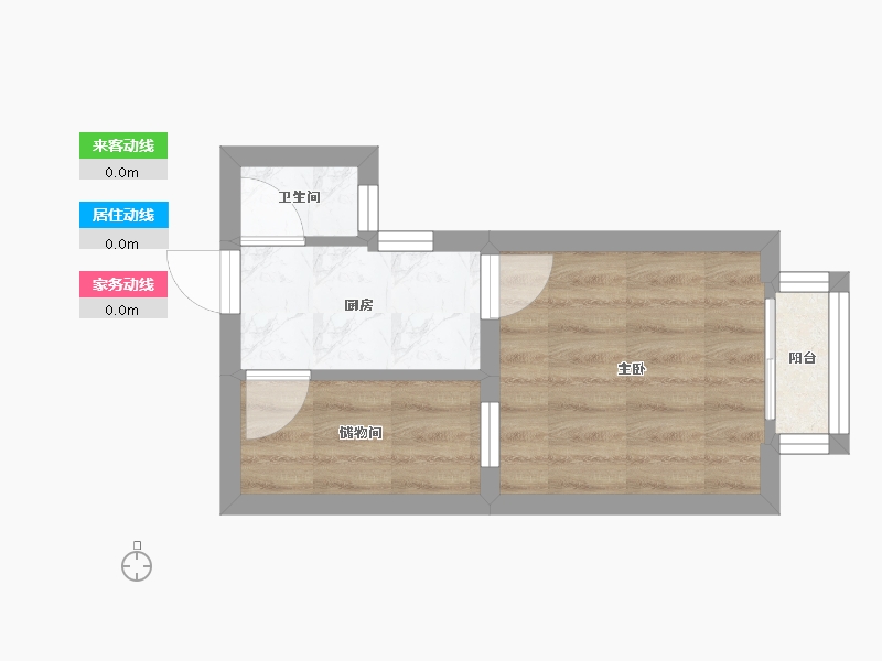 广东省-深圳市-碧海富通城三期-21.64-户型库-动静线