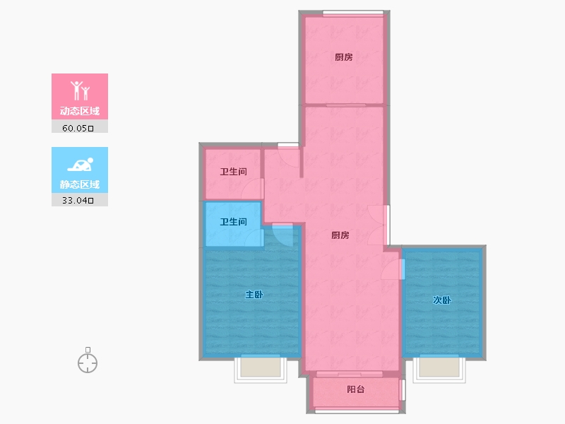 河南省-郑州市-双桥新区-97.00-户型库-动静分区