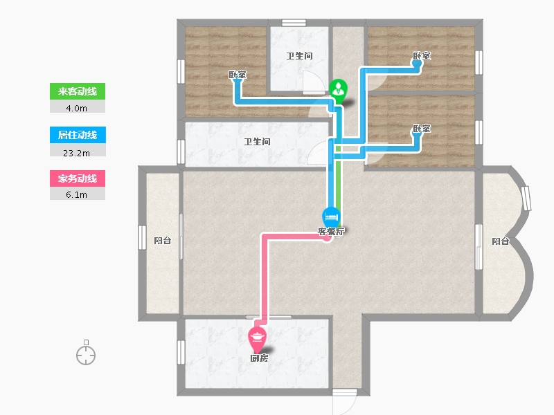 广东省-深圳市-万科金色领域-111.33-户型库-动静线