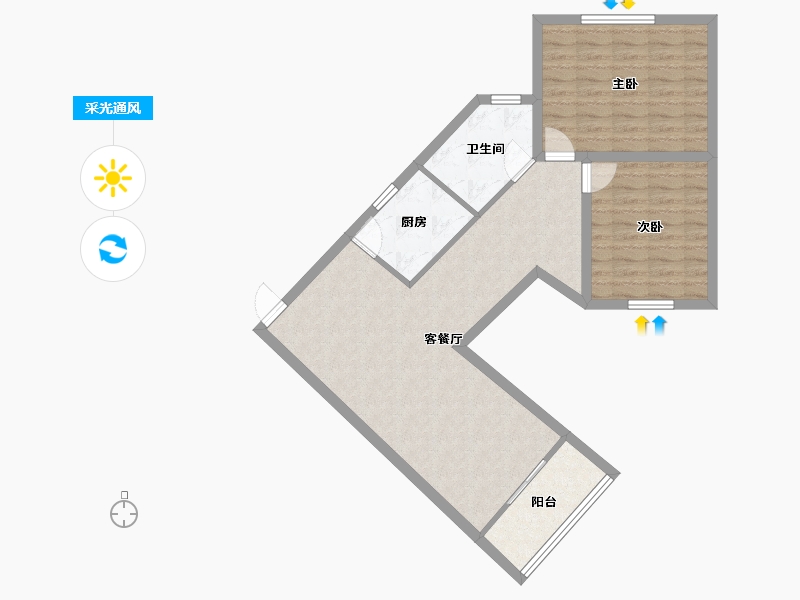 广东省-深圳市-菁英趣庭-79.41-户型库-采光通风