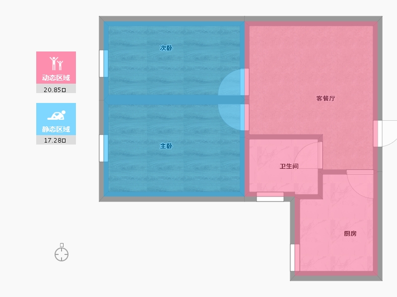 广东省-深圳市-南海大厦-33.00-户型库-动静分区