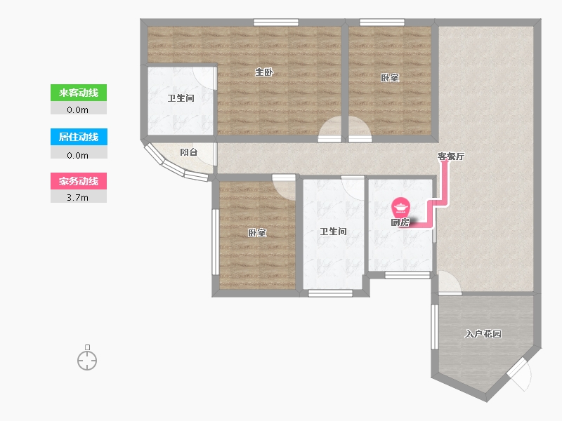 广东省-深圳市-名家富居-105.80-户型库-动静线