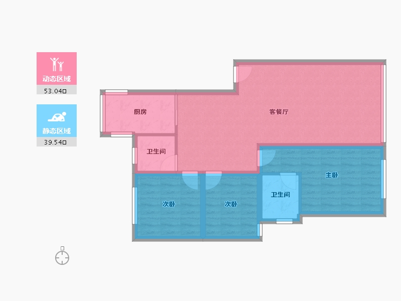 广东省-深圳市-南粤山庄-83.02-户型库-动静分区