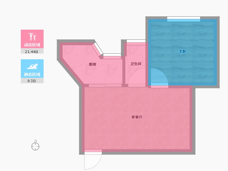 广东省-深圳市-中润大厦-26.94-户型库-动静分区